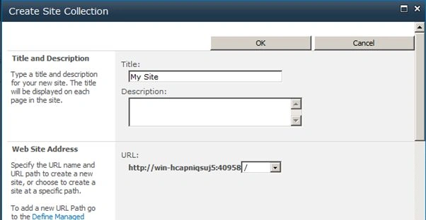 site collection