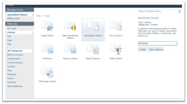 document library