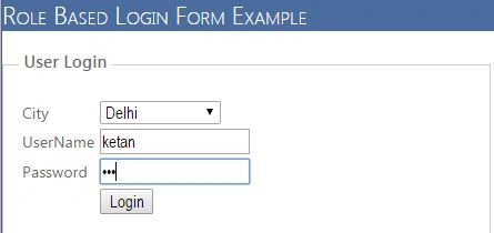 Account branch login