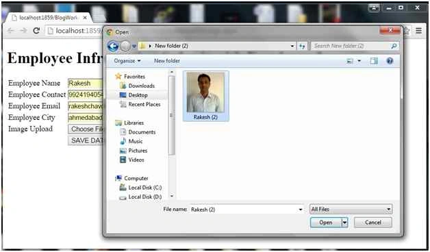 Employee Image file