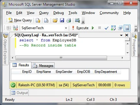 Insert record in textbox