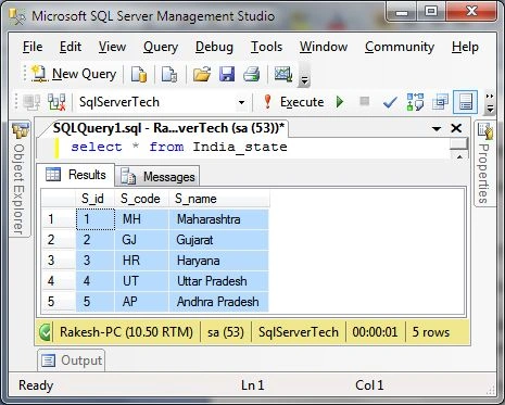 add some data in this tabl