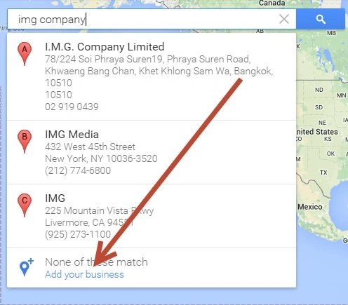 Add your Business