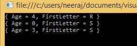Using Lambda Expressions with Anonymous Types