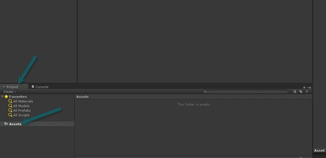 open Project Tab