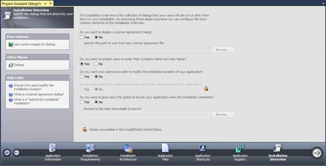 Interactive Dialog Box
