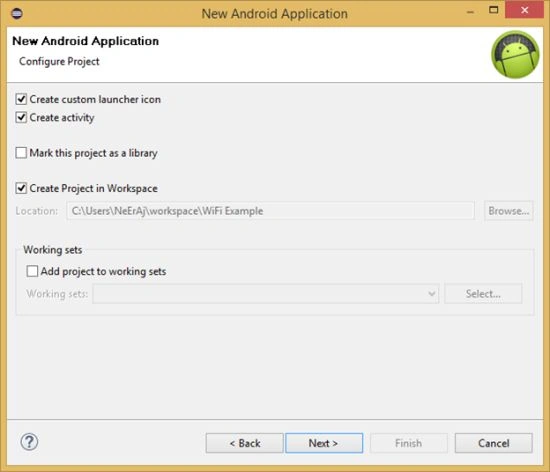 Configure Android Project