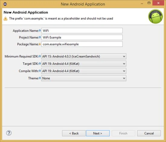 select SDK Requirement