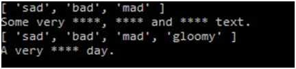 output