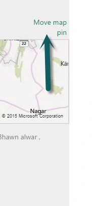 Move Map Pin