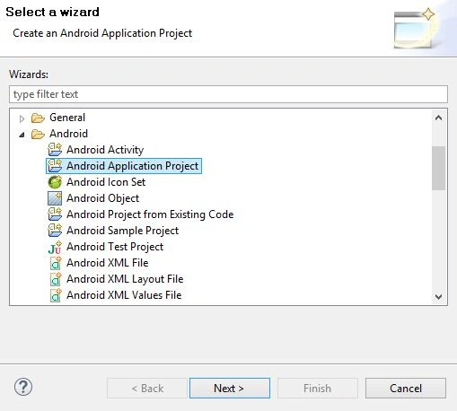 android application progract
