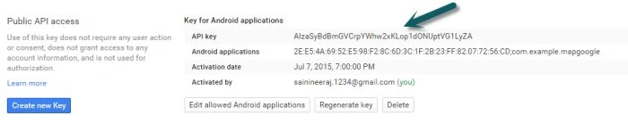 API Key