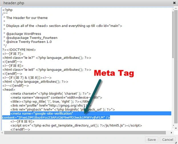 meta tag