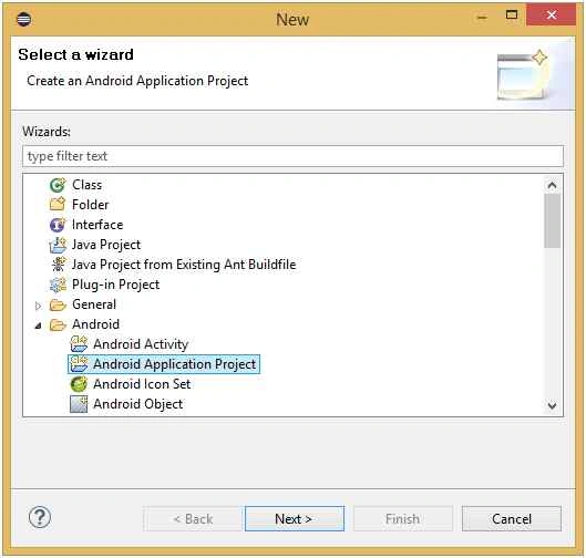 Create an Android Application