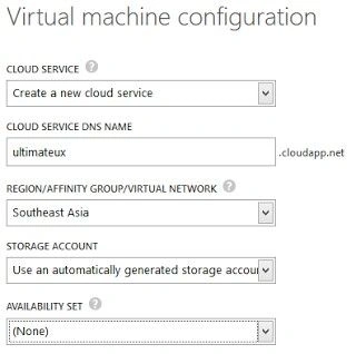 cloud configuration