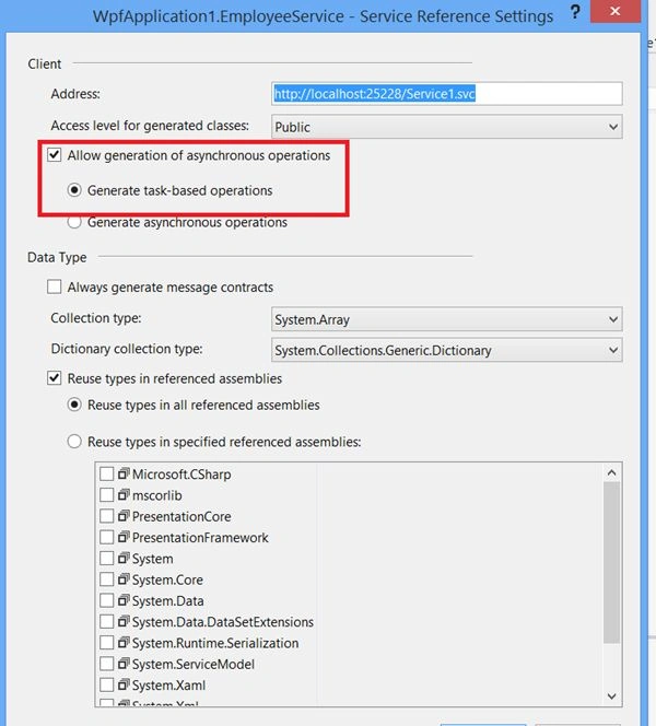Radio Button Generate Task