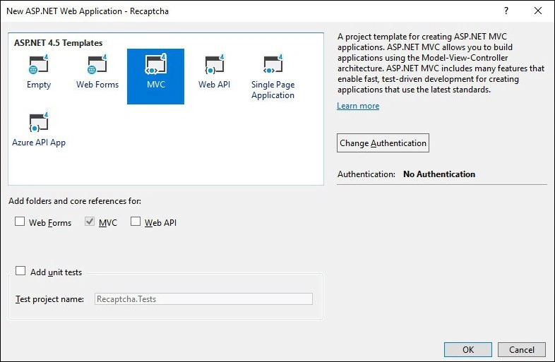 Google reCAPTCHA In ASP.NET MVC