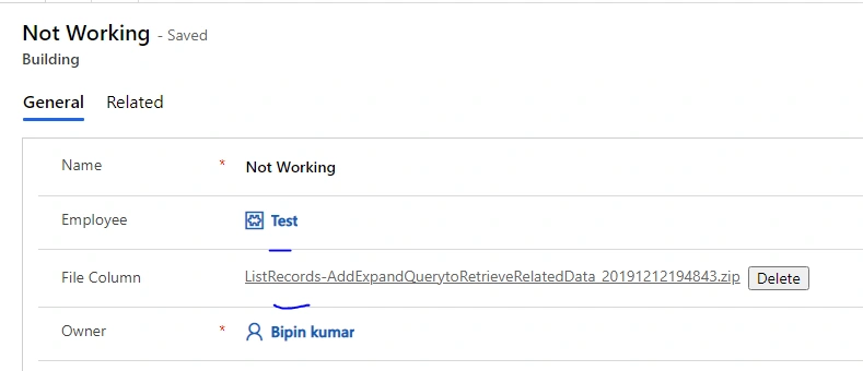 Mapping Of File Attribute From One Entity To Another Through Plugin