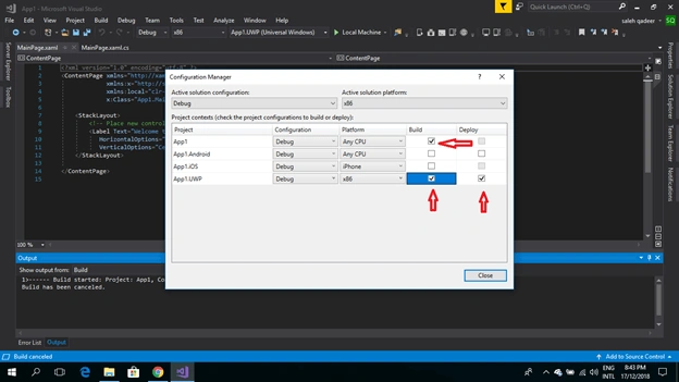 Creating New Project In Xamarin