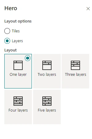 Hero Web Part In SharePoint Online