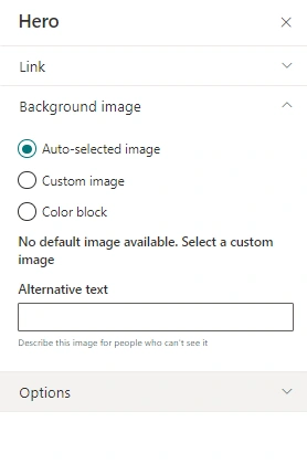Hero Web Part In SharePoint Online