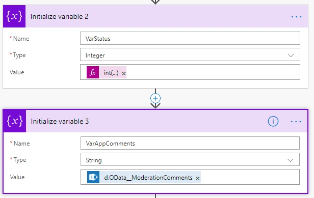 Getting List Item Approval Status And Comments In FLOW