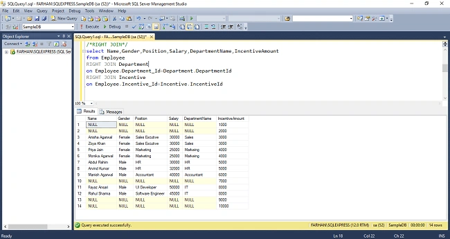 JOIN Tables Without Foreign Key In SQL Server