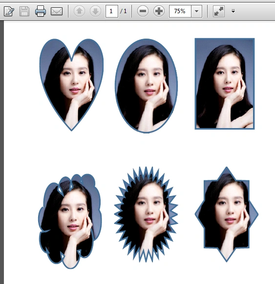 How To Draw Heart Shaped ImageView In Excel And Convert The ImageView To PDF