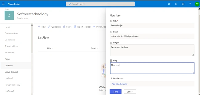 Move Items Of A Source List Of A SharePoint Site To The Destination