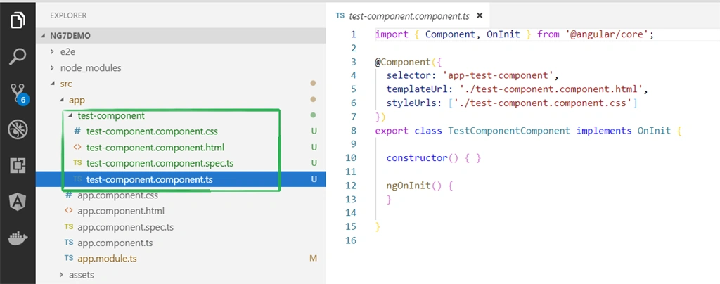 Angular Console - User UI Interface for CLI