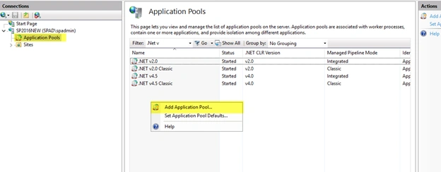 Deployment of ASP.NET Core Application in Windows Server IIS