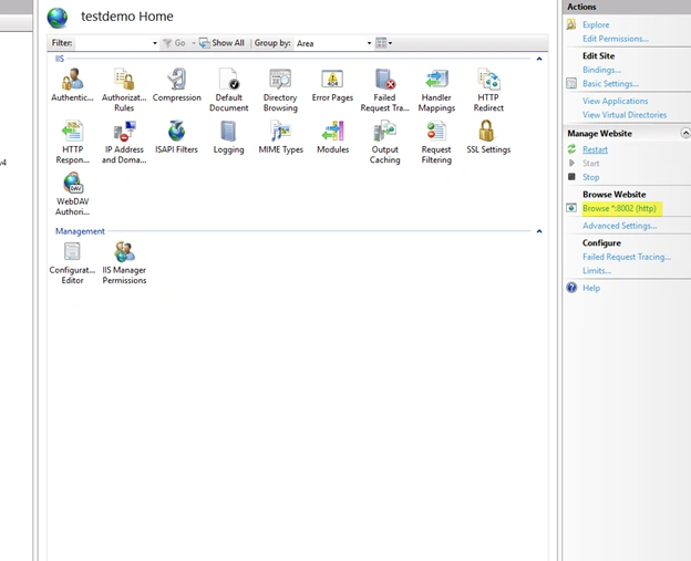 Deployment of ASP.NET Core Application in Windows Server IIS