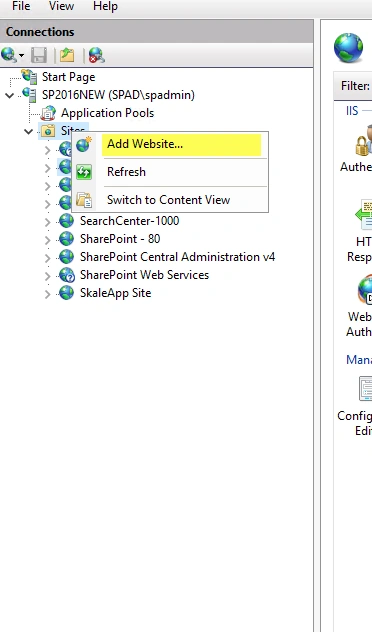 Deployment of ASP.NET Core Application in Windows Server IIS