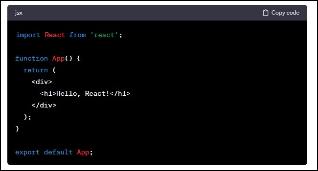 JavaScript code