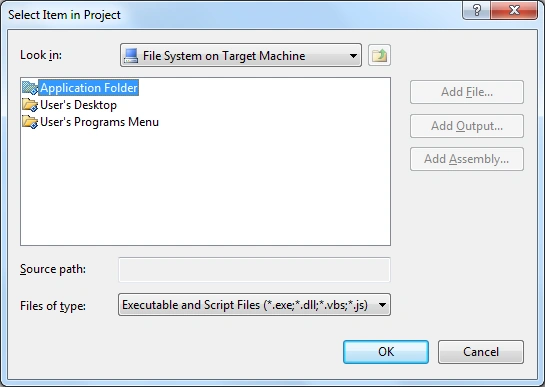 Custom action popup