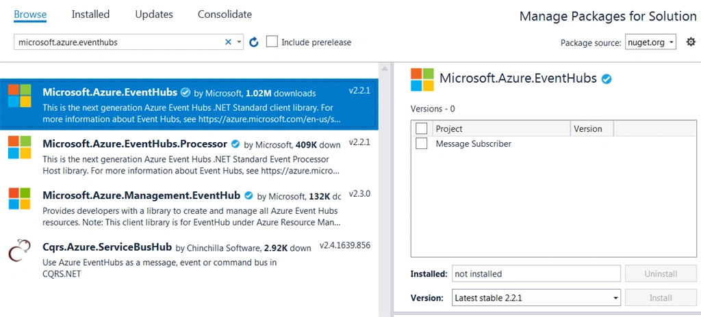 Azure Event Hub