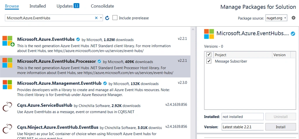 Azure Event Hub
