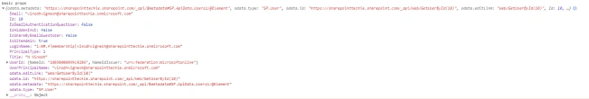 Get Current User Basic Properties Using PNP JS