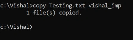 Command Prompt Basic Commands