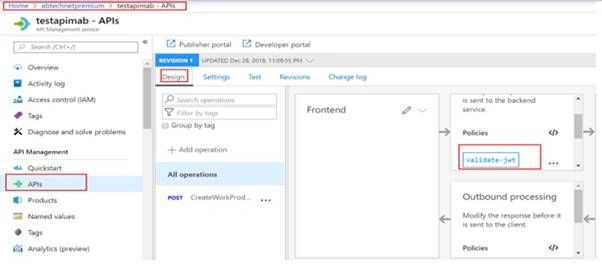 Configure OpenId Connect In Azure API Management