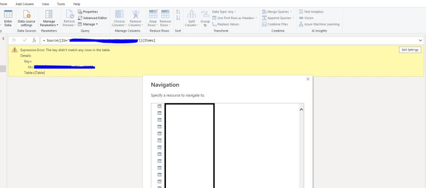 Live Power Bi Dashboard DataSource change