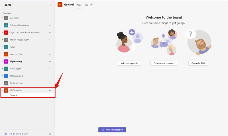 How To Create Microsoft Teams From Existing SharePoint Site