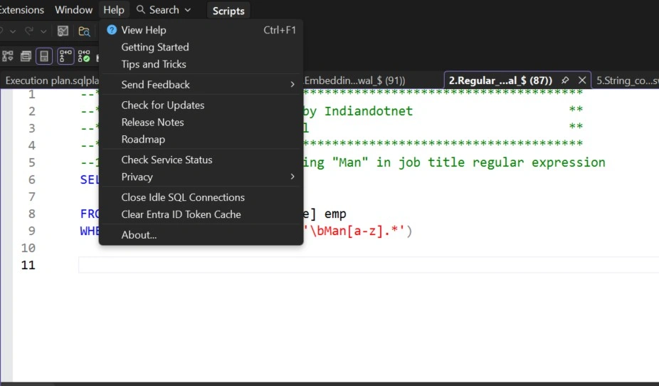 SSMS_Close_Idle_connection