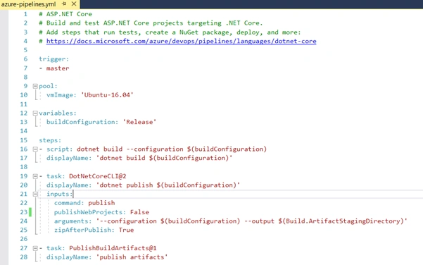 CI/CD through Azure DevOps
