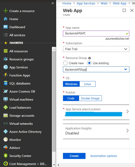 CI/CD through Azure DevOps