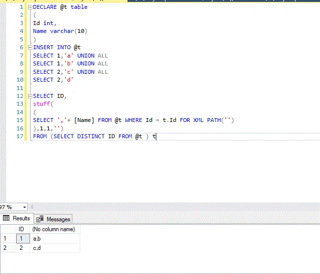 Convert Comma Separated Values To Rows And Vice Versa Using Some In Build And Custom SQL Code In SQL SERVER