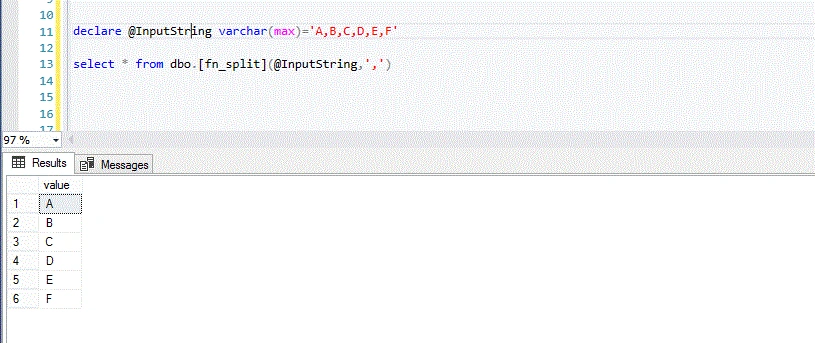 Convert Comma Separated Values To Rows And Vice Versa Using Some In Build And Custom SQL Code In SQL SERVER