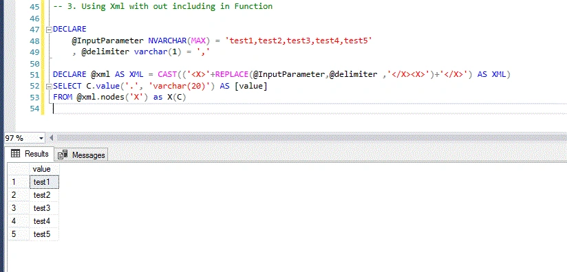 Convert Comma Separated Values To Rows And Vice Versa Using Some In Build And Custom SQL Code In SQL SERVER