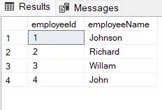 SQL Table