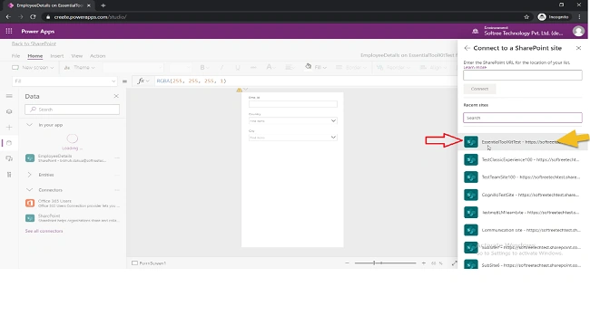 Cascading Dropdowns Using PowerApps